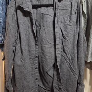Marc Anthony Charcoal Button Down